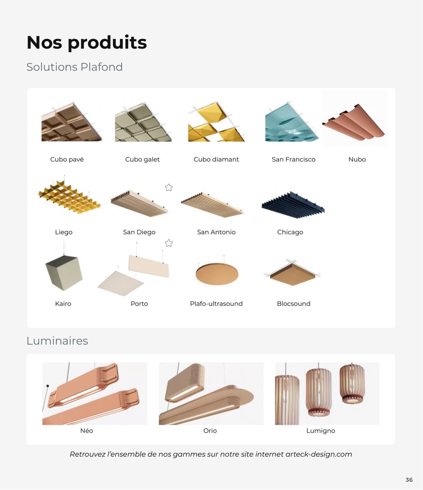 Arteck — brochure page 3